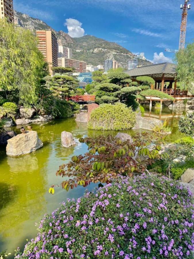 Luxurious Flat At 5 Min By Walk To Monaco, Free Parking And Sea View Apartment Beausoleil Exterior foto