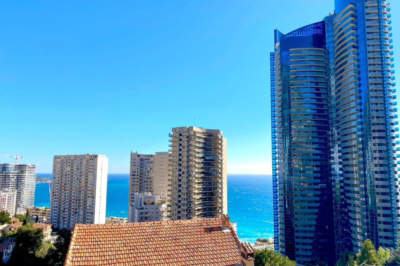 Luxurious Flat At 5 Min By Walk To Monaco, Free Parking And Sea View Apartment Beausoleil Exterior foto