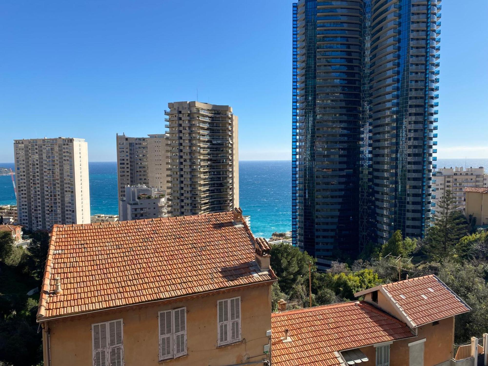 Luxurious Flat At 5 Min By Walk To Monaco, Free Parking And Sea View Apartment Beausoleil Exterior foto