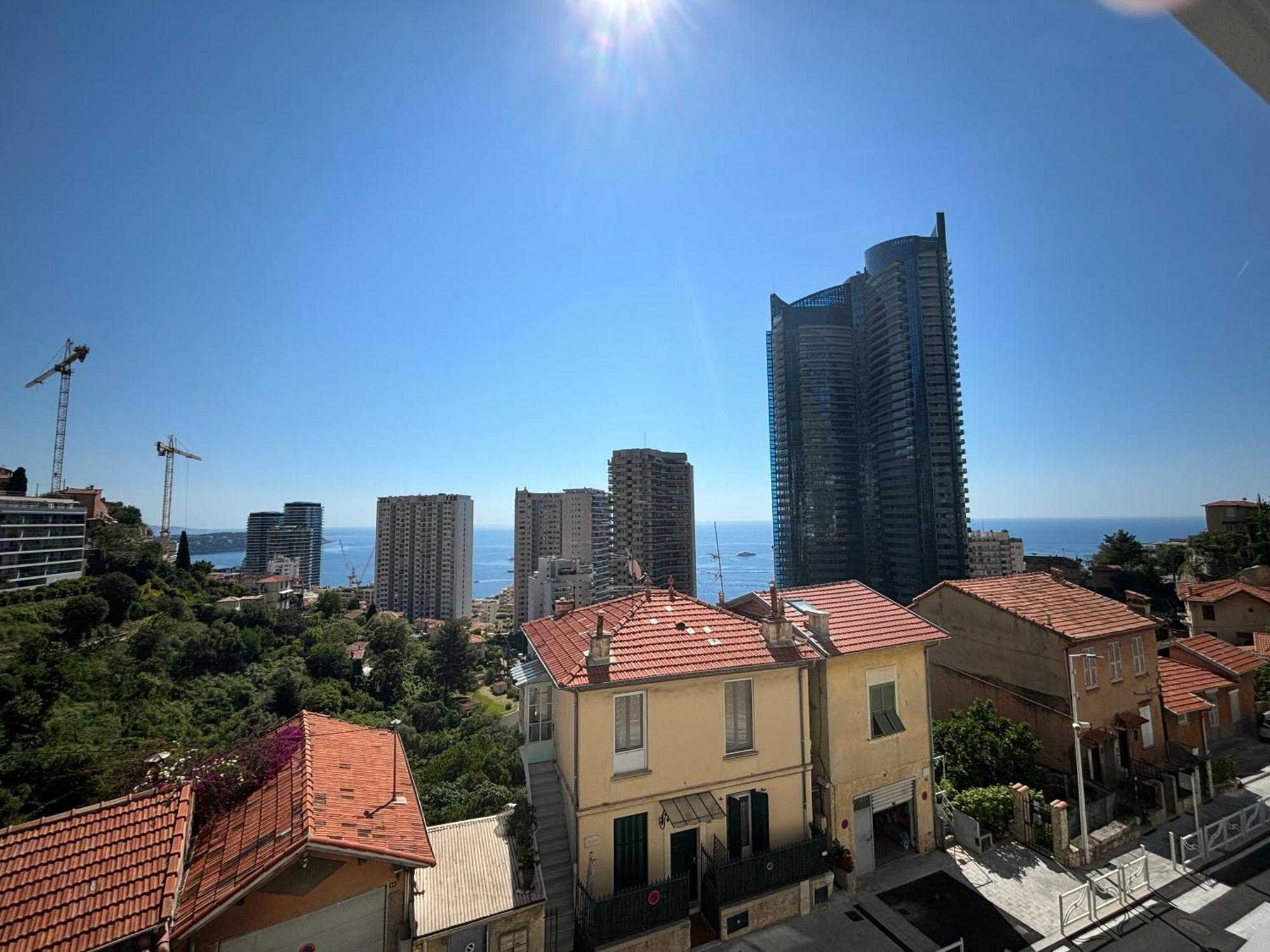 Luxurious Flat At 5 Min By Walk To Monaco, Free Parking And Sea View Apartment Beausoleil Exterior foto